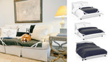 Fursatile Decor Bedding Black + White Large, Black + White Cover