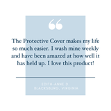 Fursatile Decor Tan + White Large, Tan + White Cover