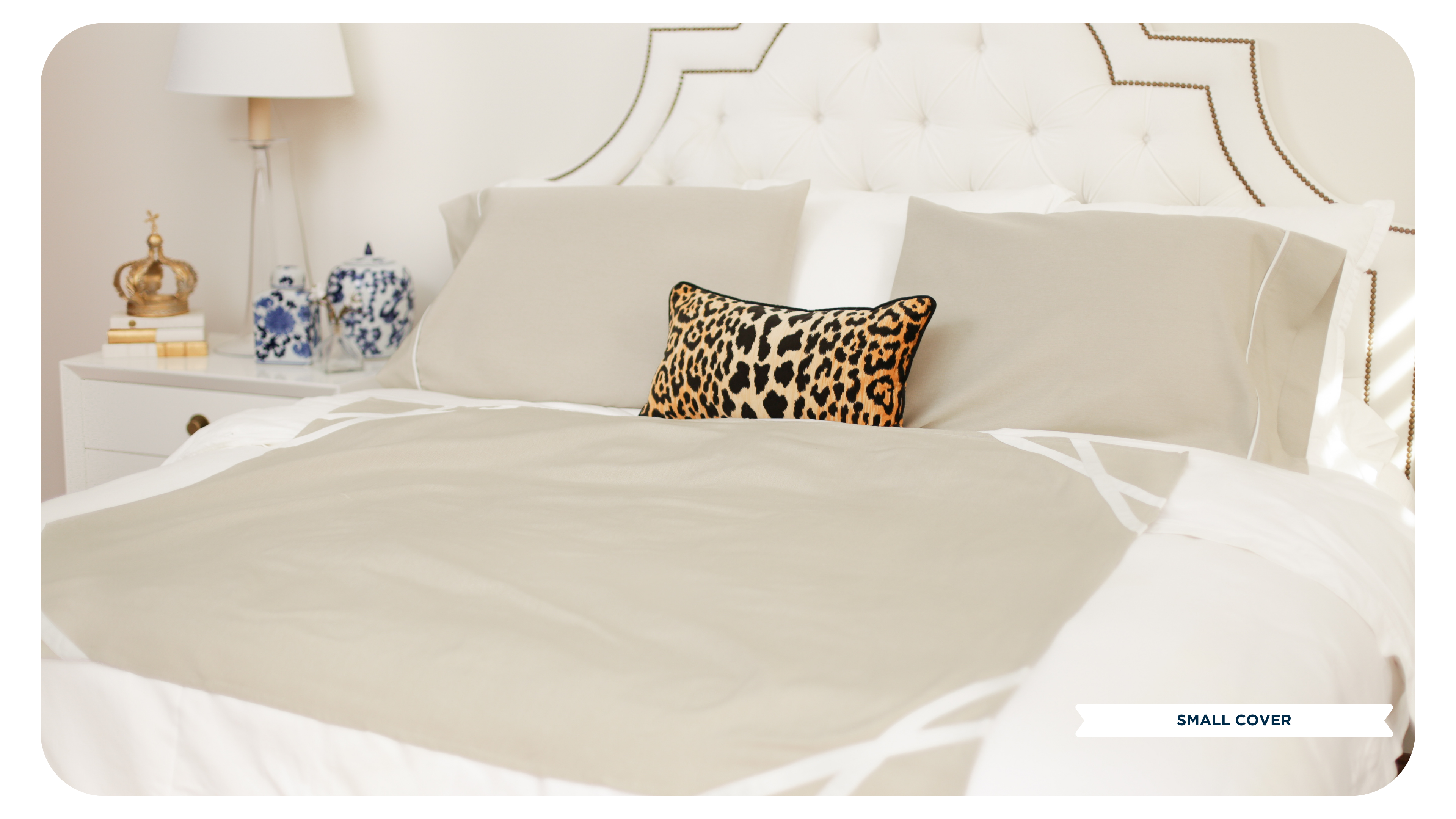 Fursatile Decor Tan + White, Small, $89 Small, Tan + White Cover