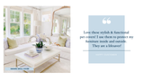 Fursatile Decor White + White, Small, $89 Small, White + White Cover