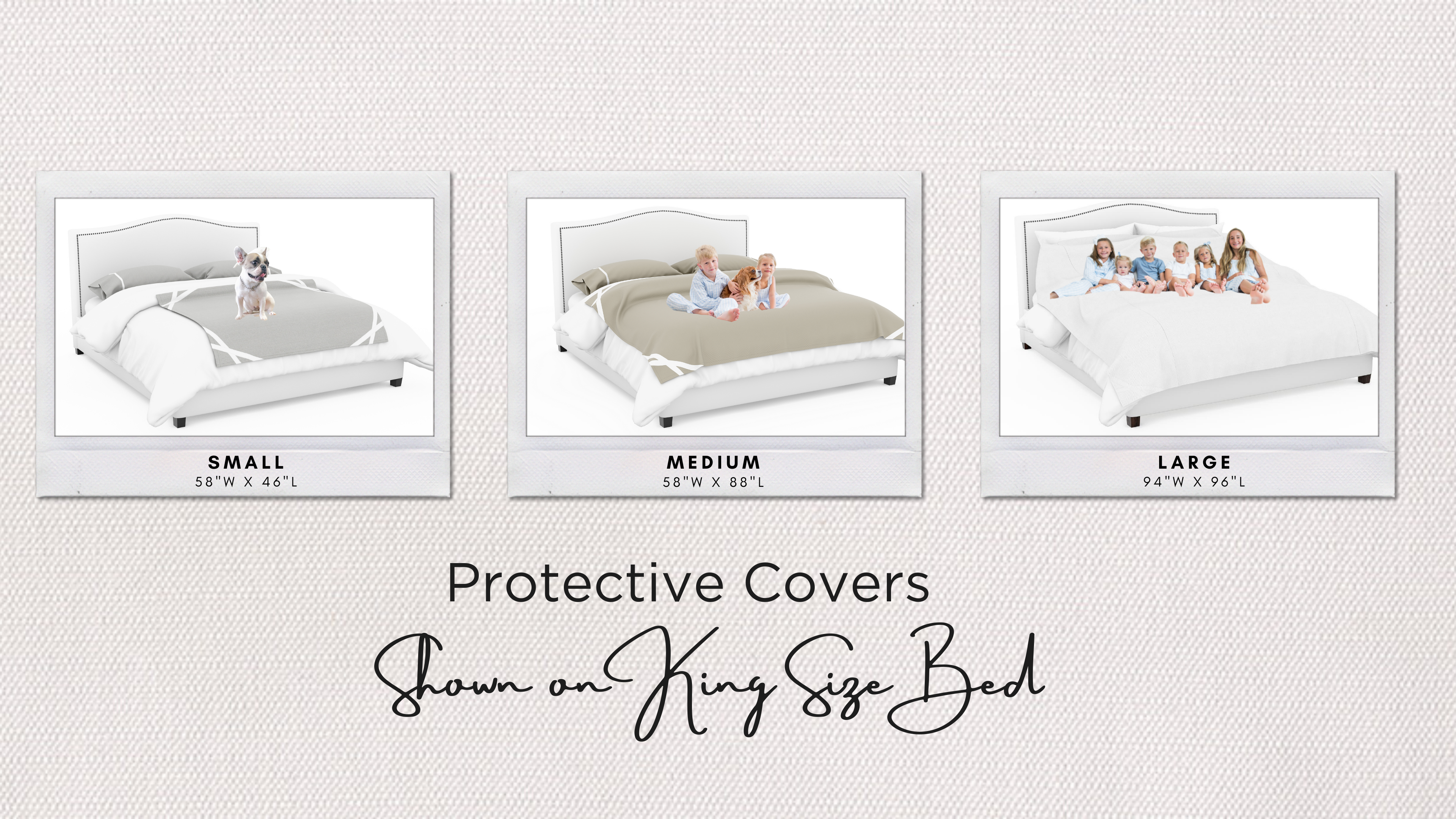 Fursatile Decor White + White, Small, $89 Small, White + White Cover