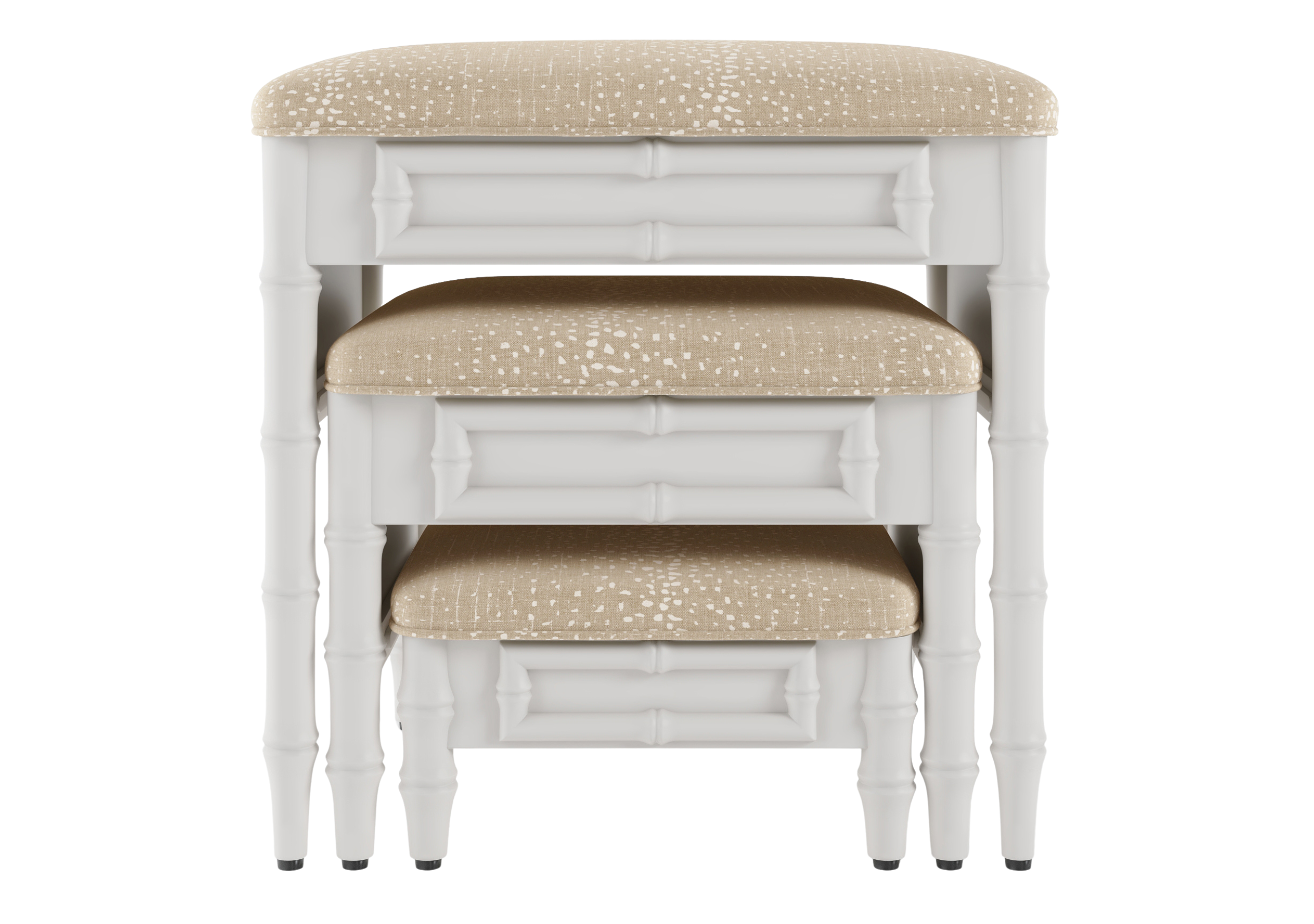 Fursatile Decor Pet Home Decor Copy of Step Ottoman <br>  Antelope + White