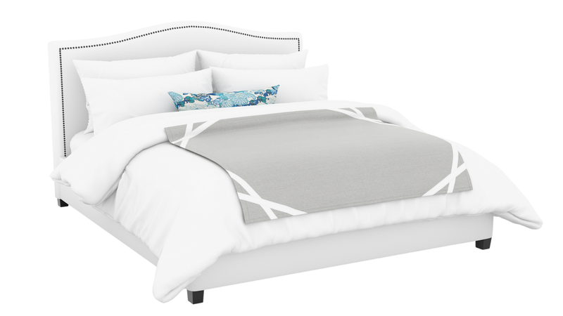 Fursatile Decor Bedding Gray + White, Small, $89 Small, Gray + White Cover