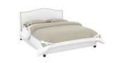 Fursatile Decor Bedding Tan + White Medium, Tan + White  Cover
