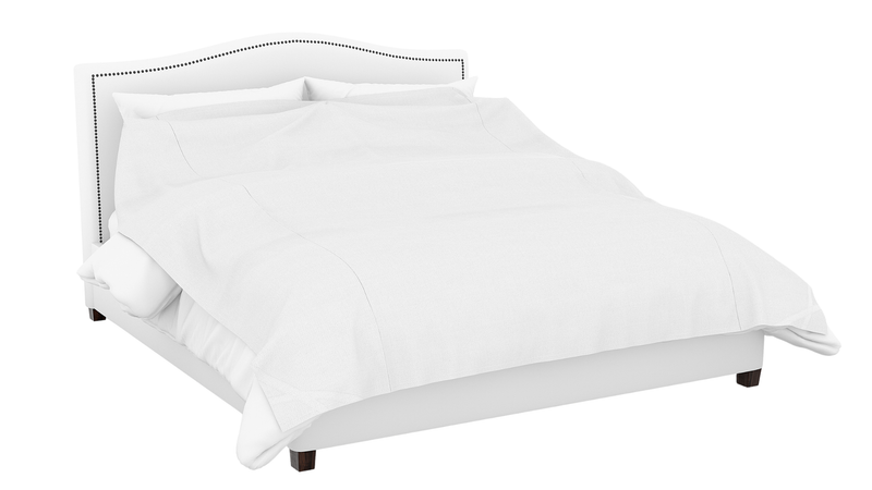 Fursatile Decor Bedding White + White Large, White + White Cover