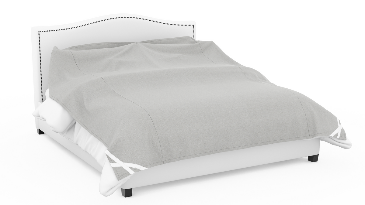 Fursatile Decor Gray + White Large, Gray + White Cover