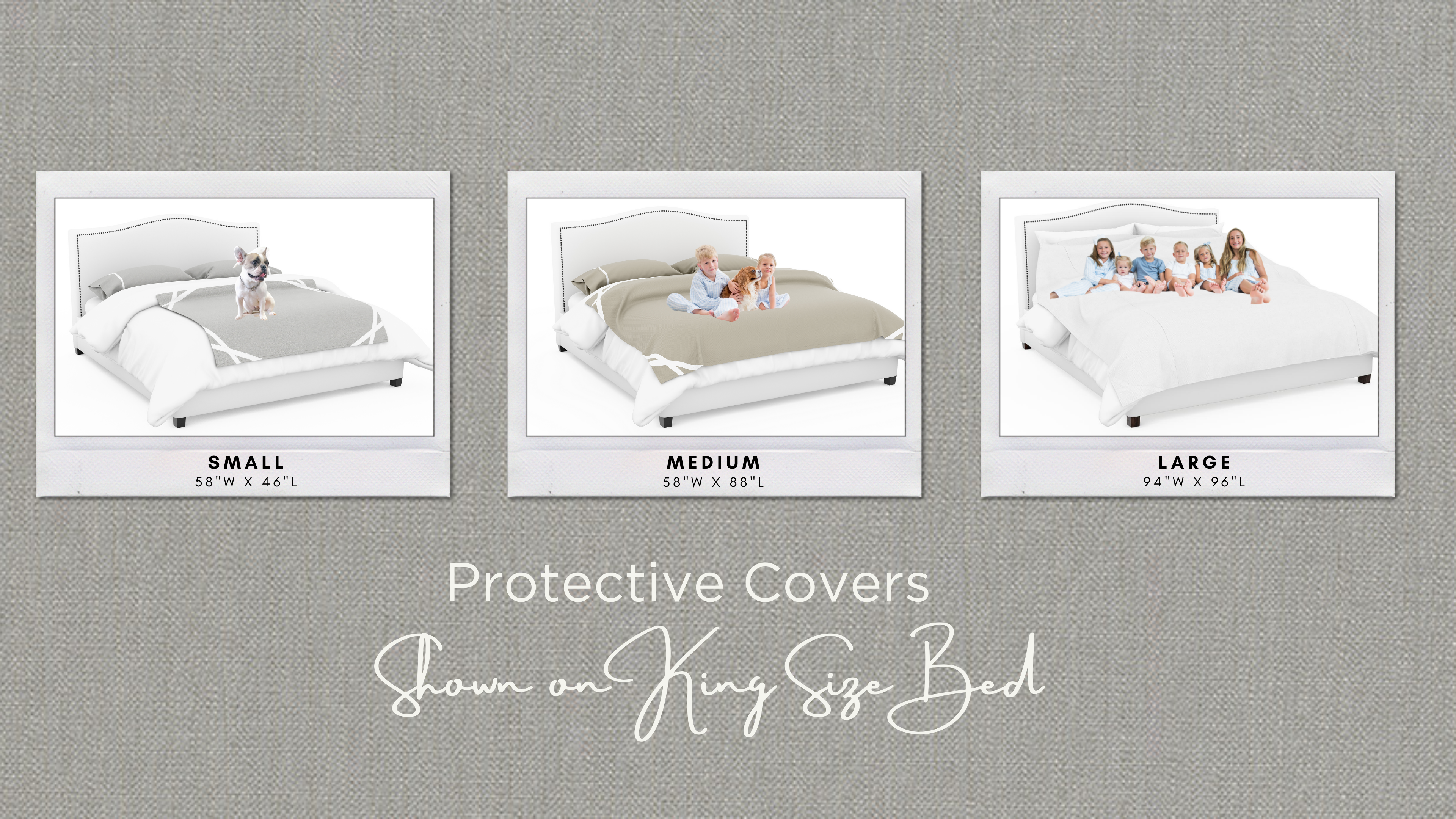 Fursatile Decor Gray + White, Small, $89 Small, Gray + White Cover