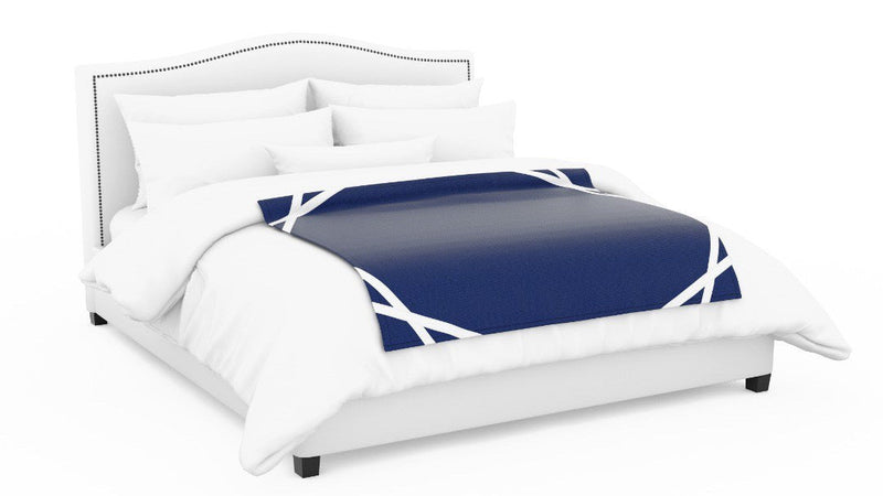 Fursatile Decor Navy + White, Small, $89 Small, Navy + White Cover